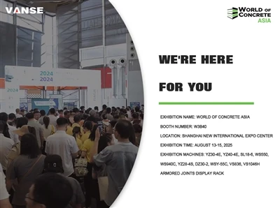 Nan Egzibisyon WORLD OF CONCRETE ASIA nan Shanghai
