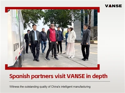 Ajan Panyòl te vizite Shandong Vanse machin teknoloji co, LTD