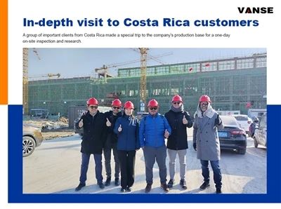 Vanse kontan akeyi yon kliyan ki soti nan Costa Rica pou yon enspeksyon konplè