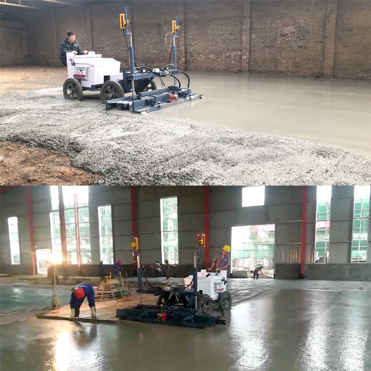 concrete laser floor leveling machine